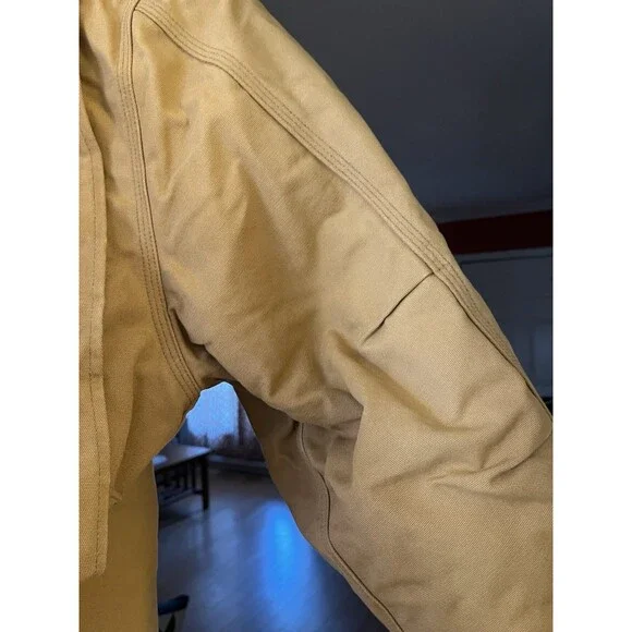 Carhartt Heavy Duck Men's Jacket Quilted Lining RN 14806 Regular Size: 58
